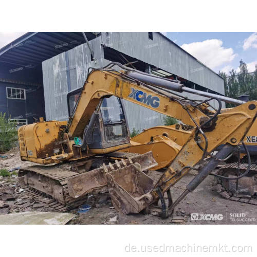 XCMG verwendet Mini -Crawler -Bagger XE80